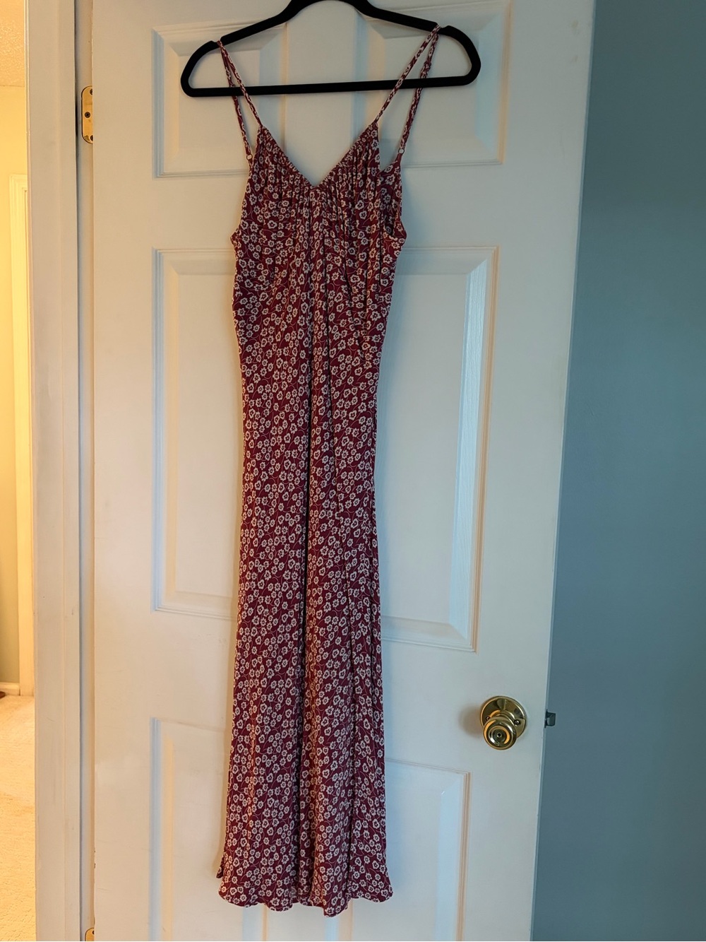 wild fable Red Floral Midi Dress